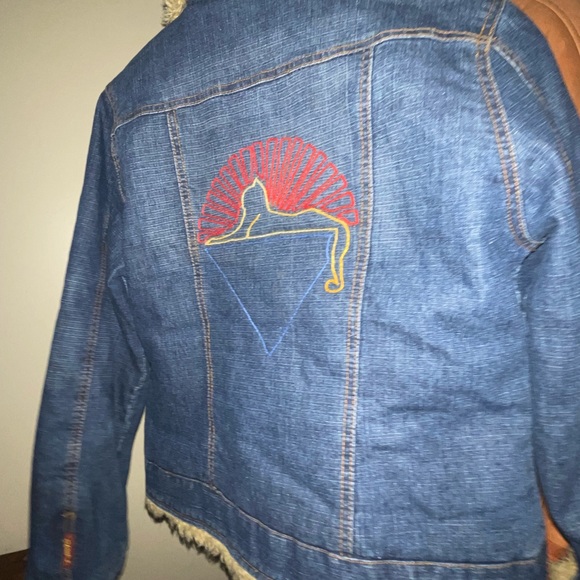 Hand Embroidered Jerry Garcia/Grateful Dead Jacket - Picture 11 of 15